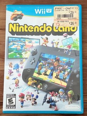 Nintendo Wii U NintendoLand Game - Blue Case